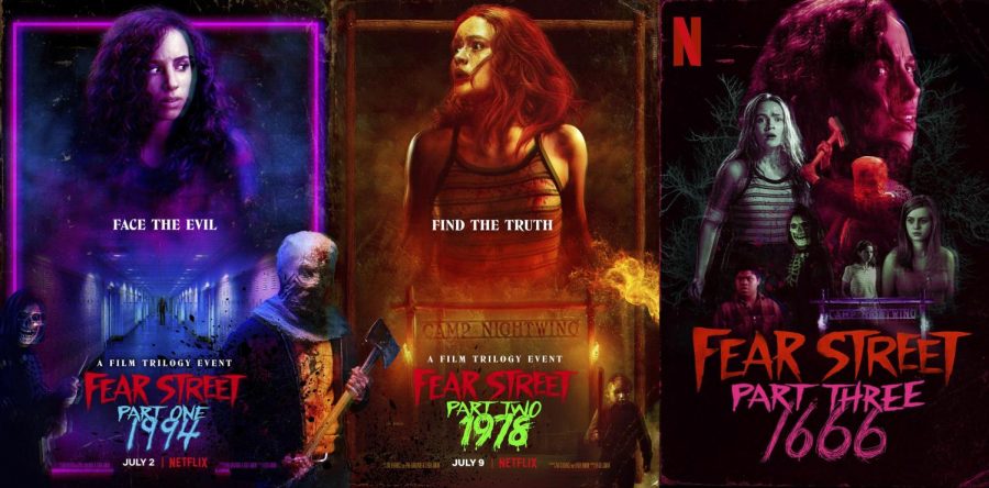 The Fear Street trilogy is three thriller/slasher movies based on the R.L Stein books and everyone’s loving these films. 