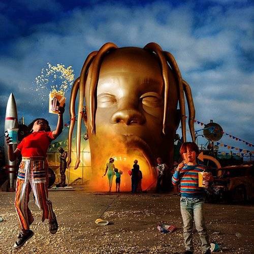 Travis Scott’s cover for his ASTROWORLD album cover. The album has multiple amazing song hits such as SICKOMODE, YOSEMITE, 5% TINT, and more !