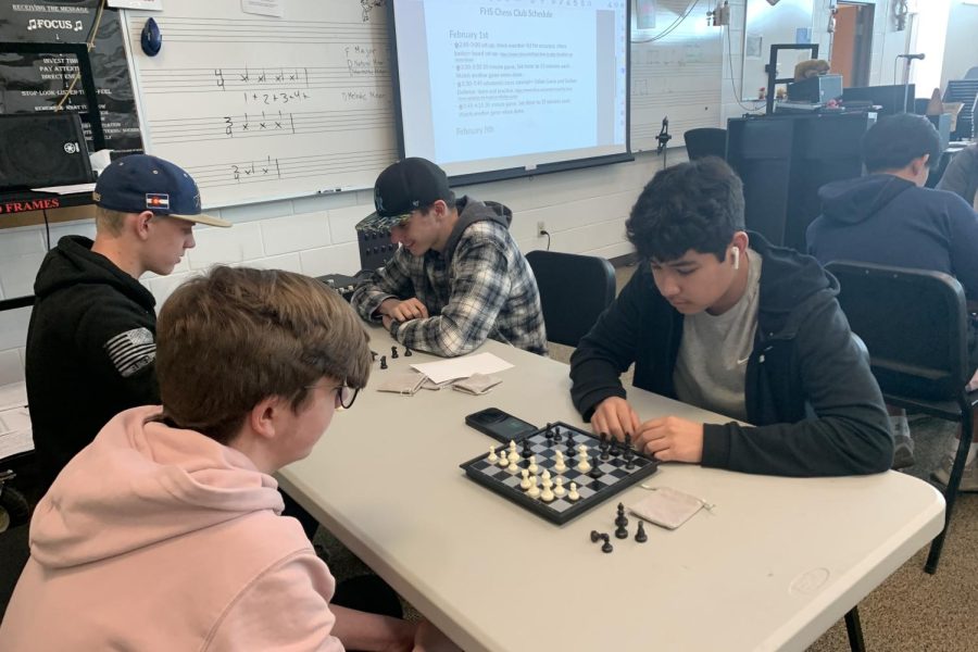 The chess club meets every month on the first two Wednesday’s of the month. Their main focus it to just have fun and make friends while doing it. 