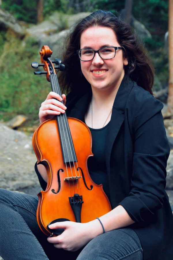 High School Senior Mollie Hervey: “Being in Orchestra, you get a wide variety of music you get to play. A lot of what we play is typical High School/ Middle School repertoire, it’s not as difficult as Classical Western pieces, but it’s not quite Pop. It’s  just learning basic rhythms and stuff like that, and learning  how to blend as an orchestra.”
