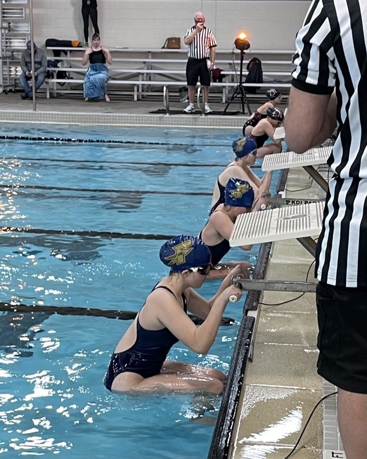Frederick Swim Team Competition Against Greeley West