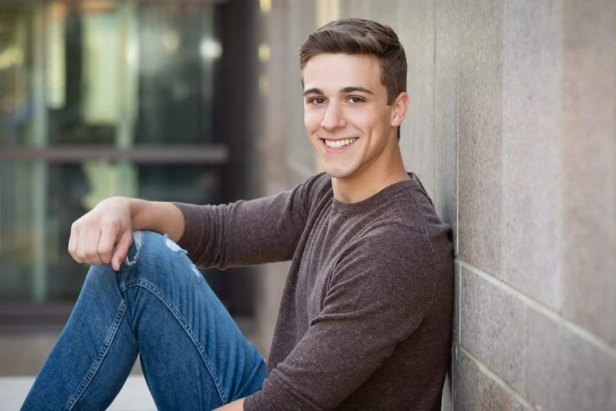 Thomas+Beeker+poses+for+the+camera+during+his+senior+pictures.+He+will+go+down+as+one+of+the+greatest+performers+to+graduate+from+FHS
