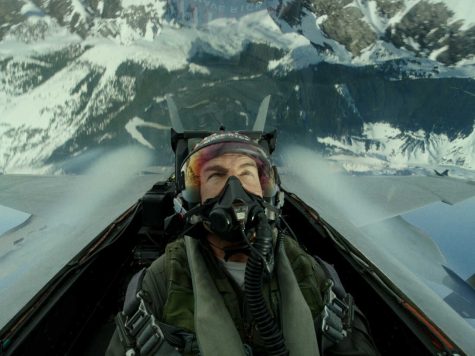 Lt. Pete “Maverick” Mitchell soars over the mountains in an inverted turn. This and many other stunts for the 2022 film Top Gun: Maverick were performed by star Tom Cruise, who returns to the role after nearly 30 years. Cruise’s charisma and death defying stunts have helped Top Gun: Maverick pass a billion dollars at the box office this summer.