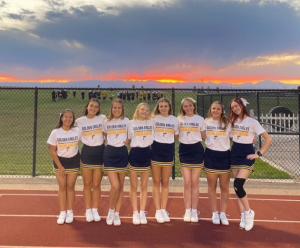 The FHS cheerleading team works hard and never fails to show up for sporting events to show the most school spirit. They are there to do what they do best with the crowd having their back each time.