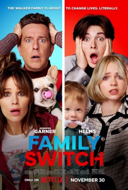 Family Switch has all the components of a holiday film. Although it is quite predictable it is still a very easily enjoyable film for the season. 