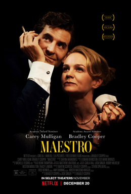 Maestro had a limited theatrical release in November and December, and is now released on Netflix.