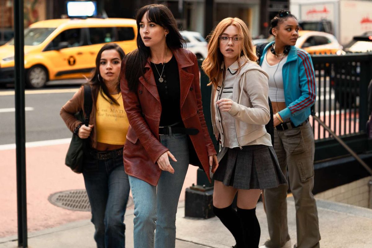 Cassie and the three teenage girls Julia, Anya, and Mattie on the look out trying to lose sight of the the mystery man who is trying to kill them. Marvel’s newest film “Madame Web” is mad confusing and it is not living up to fan’s expectations with its rather dry storyline.