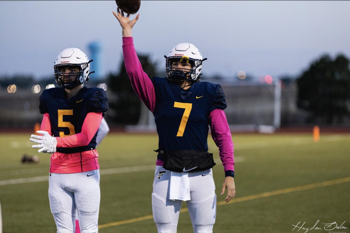 Frederick Highschool’s star quarterback Gavin Ishmael has set his legacy in the town of Frederick. 