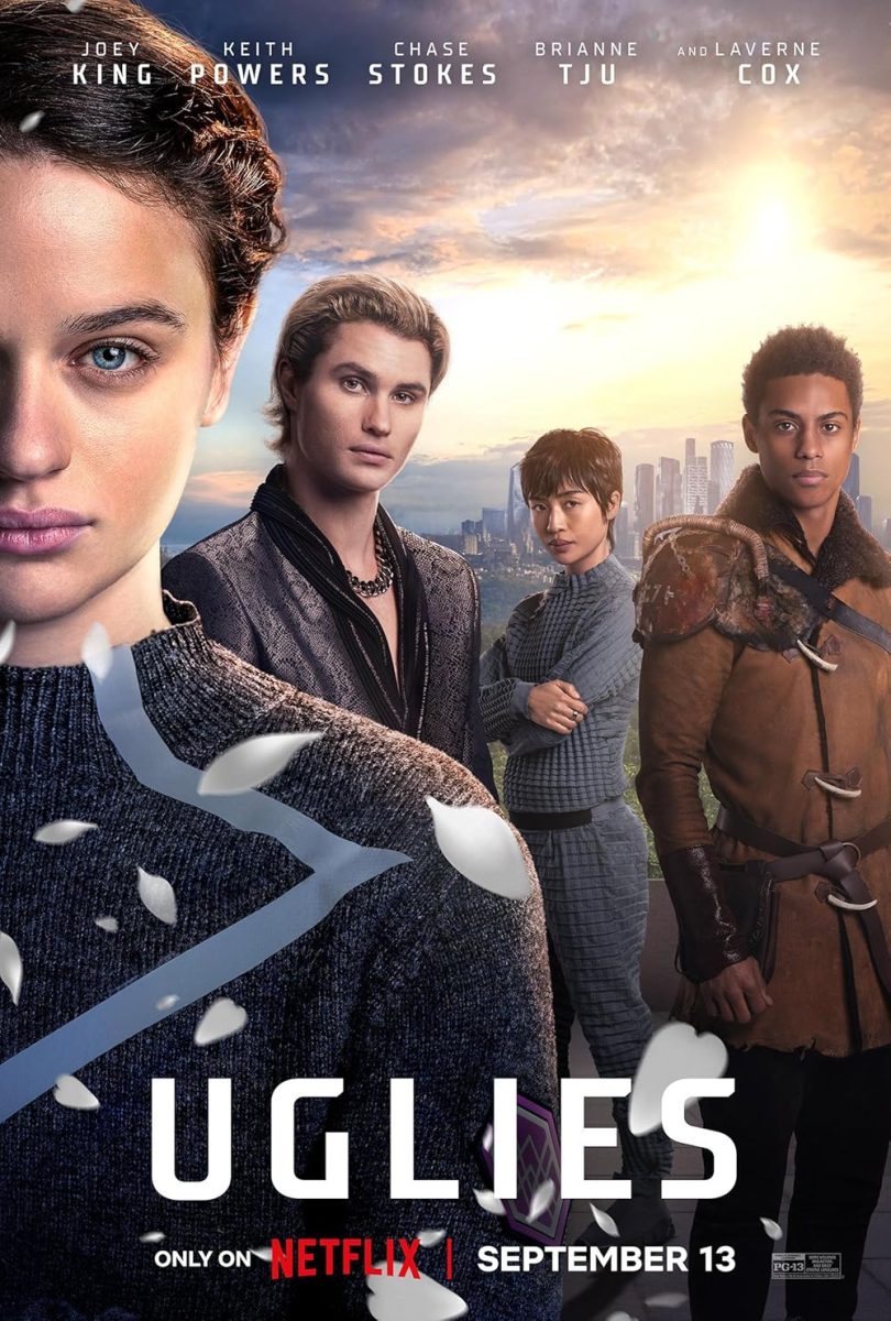 Uglies is a movie about an dystopian society separating Uglies and Pretties. Based on the book of the same name by Scott Westerfield.