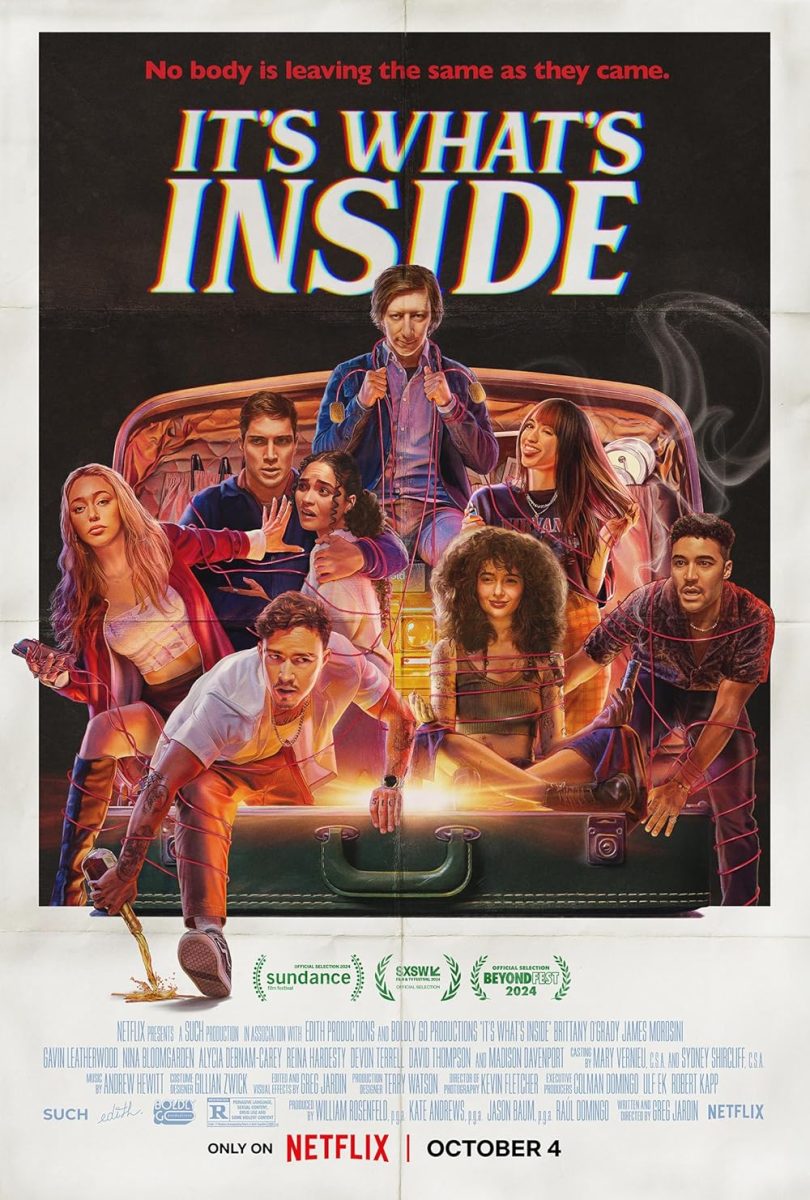 The new Netflix movie It’s What’s Inside is a trippy confusing movie. The story line had so much potential but it did not live up to the expectations.