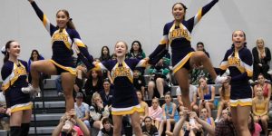 Frederick High School scored second place at Boo Bash this year. The cheer team worked long and hard hours to show off their best performance and it payed off. 