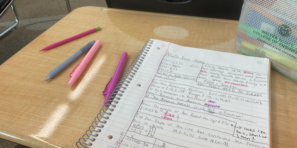 Finals are coming, but they never are just on that final class period. Studying needs to start a few days before the day of the test to avoid cramming. Essays need to be written long before the due date to allow for time to edit. Projects need multiple short sessions of work to construct all the pieces of the whole.