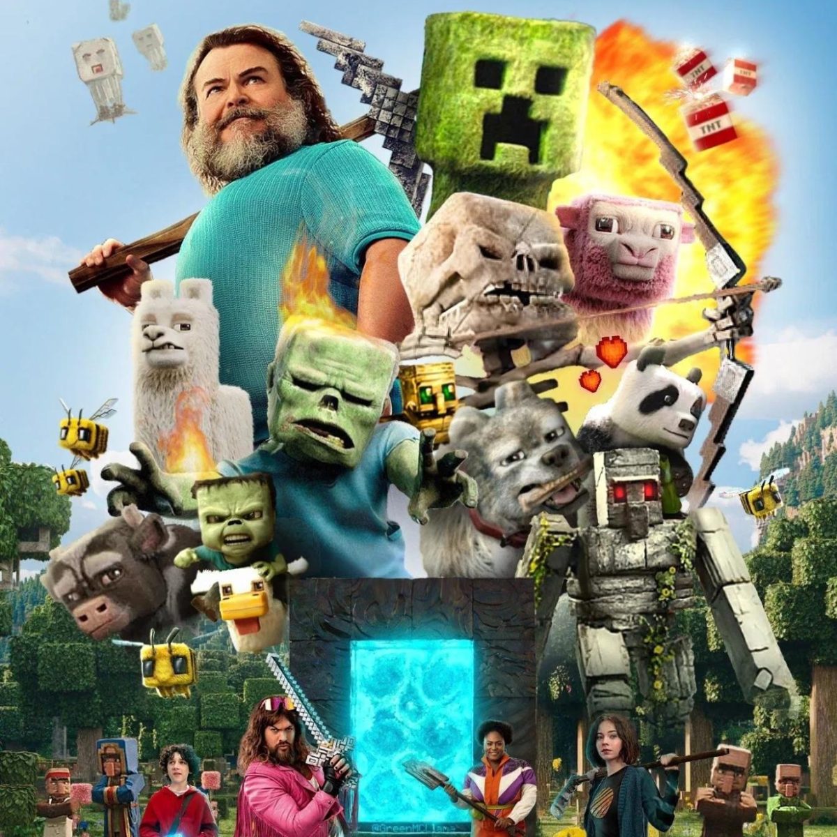 The Minecraft Movie, which has been waited on for a while, has blown up in theaters. The movie is similar to the game, with a few differences here and there, but is overall a good watch for any Minecraft lovers. Courtesy of Warner Brothers