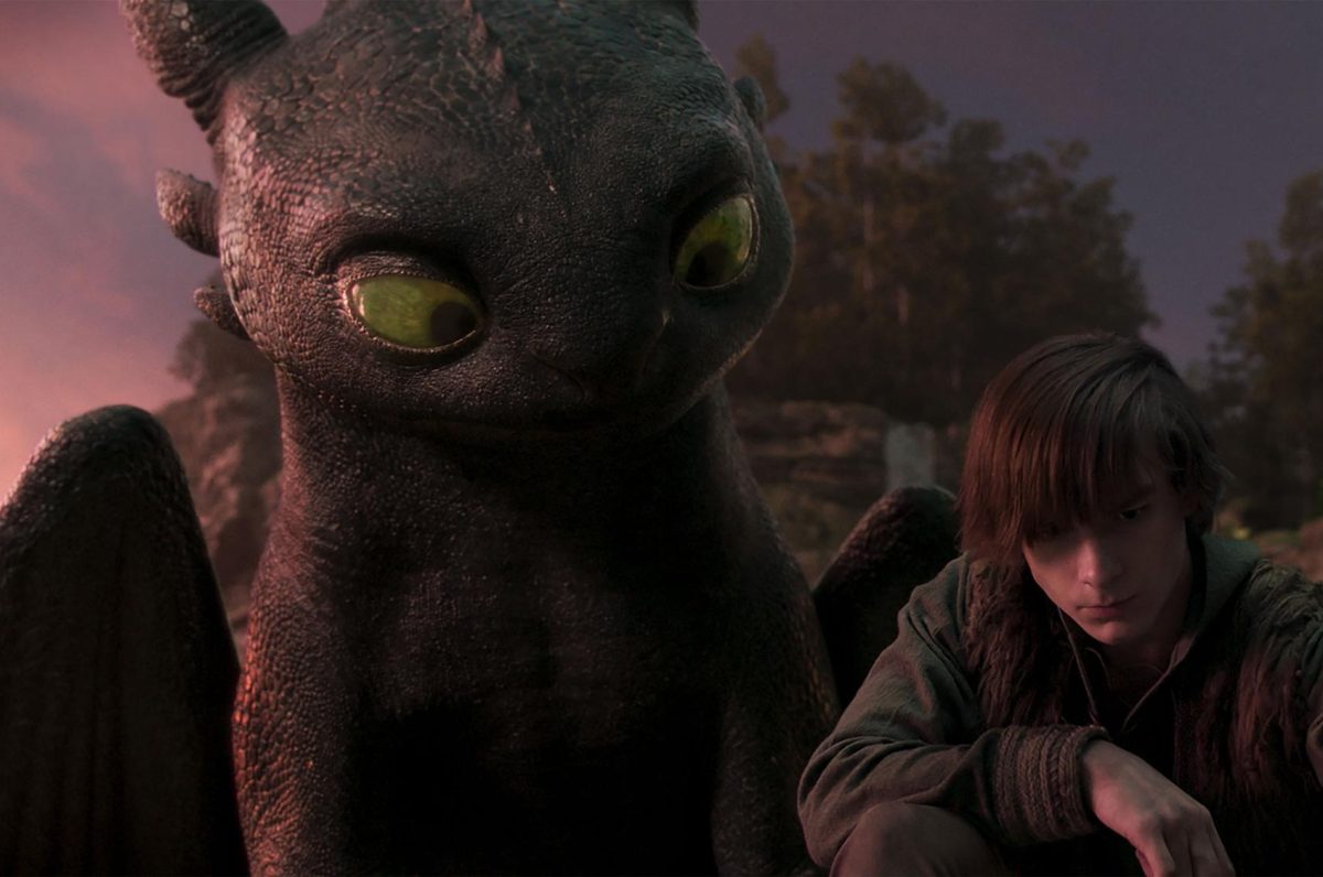 Toothless and Hiccup are shown here trying to get along which would be the start of their friendship. Little did they know, that their friendship would lead to something awesome to happen in the movie. (DreamWorks)