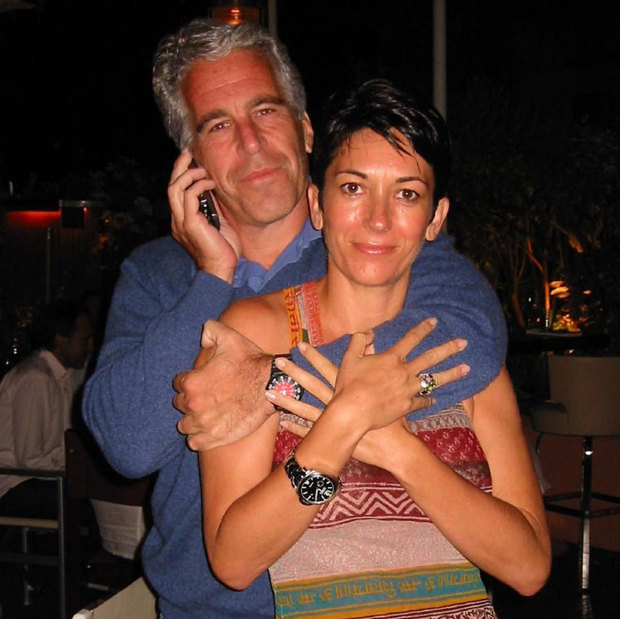 Convicted child traffickers Jeffrey Epstein and Ghislaine Maxwell in the late 1990s. (US Department of Justice)