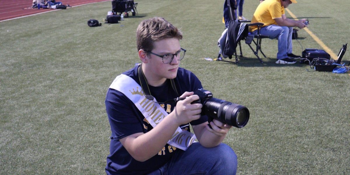 Senior Joey Summers has spent his high school years acting, and participating in every school event. He has left a big mark on the Frederick community.