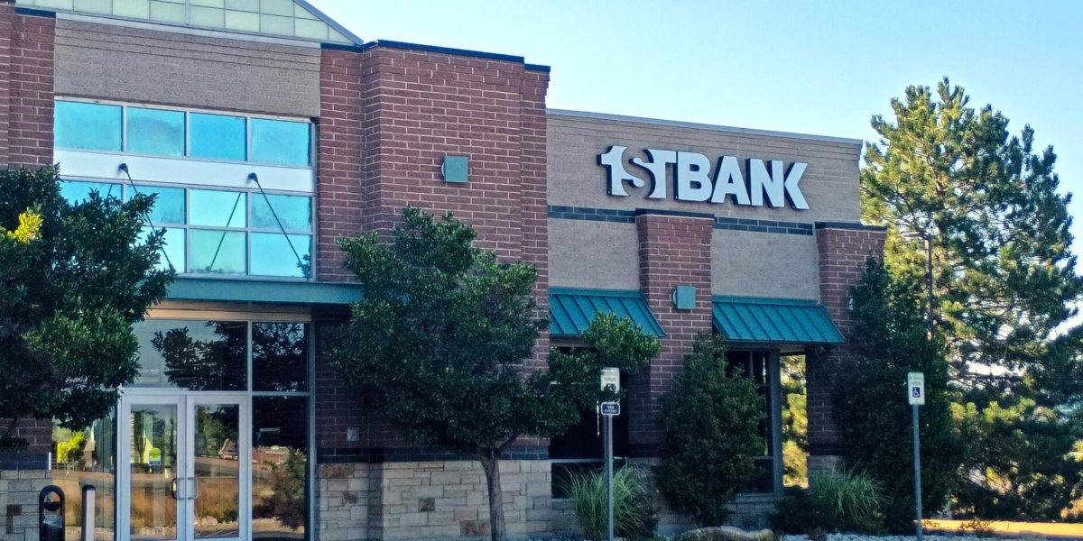 The FirstBank Colorado location closest to Frederick High at Colorado and Firestone Blvds in Firestone. PNC Bank announced that they plan to buy FirstBank for over $4 billion early next year and convert all their locations into PNC branches.