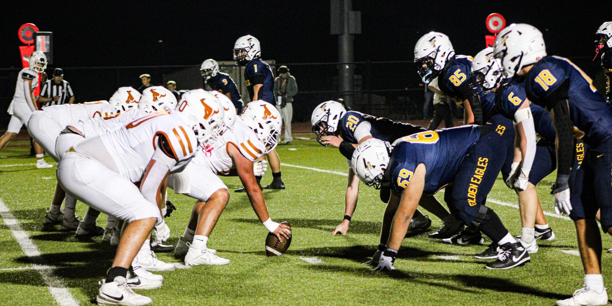Frederick Vs Mead came brings rivalry, and tension between the schools. Even though the Golden Eagles did not win, we still won in school spirit. 