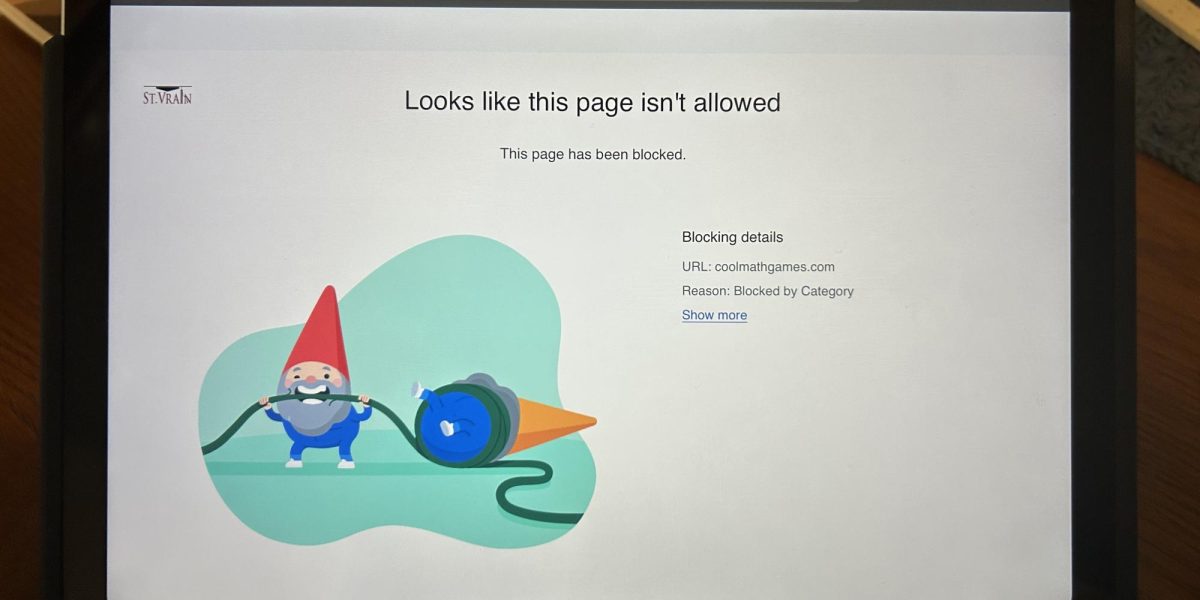 The school filter that restricts almost all news websites, educational games and some YouTube videos. These filters block things needed to complete certain school work.