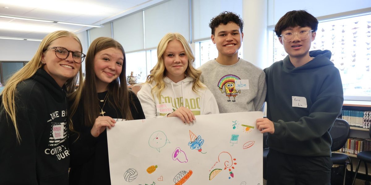 Frederick had students from link crew, student council, and more clubs meet in the library for a leadership meeting. This meeting brought the students together, and gave the students a way to connect more with each other. 