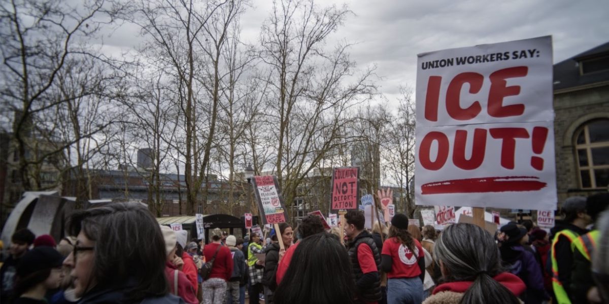 Shown above is protesting insinuated after residents in Seattle felt uncomfortable with the presence of ICE facilities. If Firestone is not careful, the residents could be just as riled. ( Flickr/ Michael Hanscom)